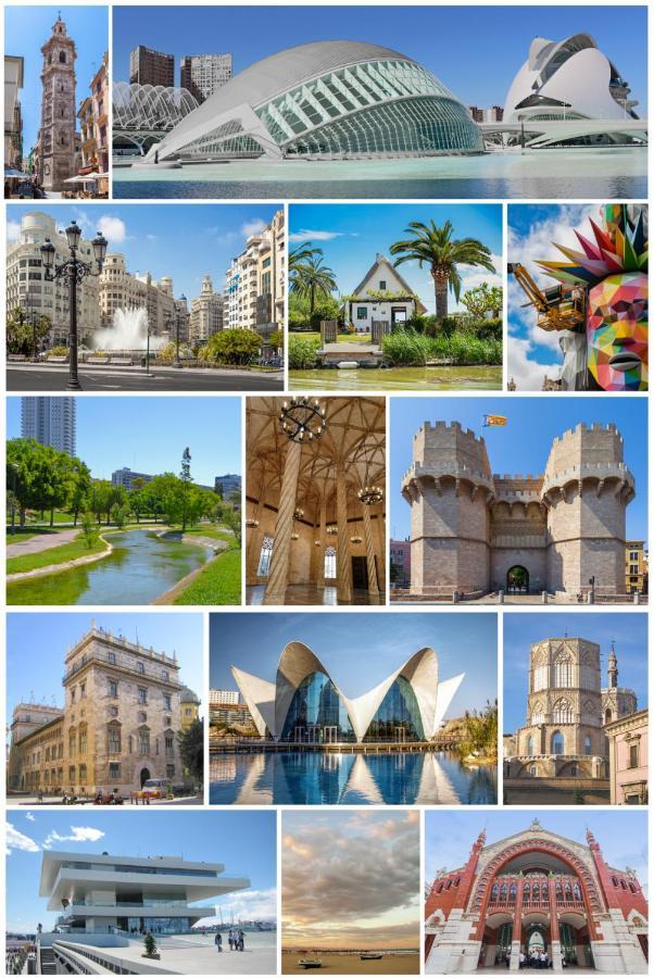 Lovely Modern Flat Valencia Center Экстерьер фото